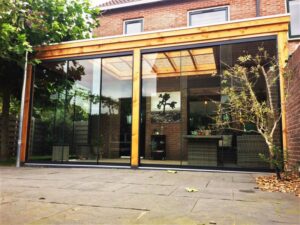 Terrasoverkapping Modern - Muuraanbouw - Afbeelding 4
