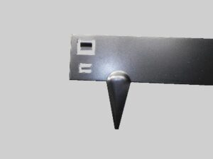 Kantopsluiting verzinkt/zwart 160/240 mm - Afbeelding 5