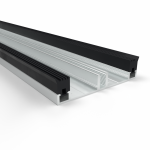Onderprofiel 80 - Glasrubber 10