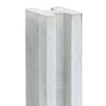 Tussen-Betonpaal 272 cm wit/grijs