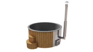 Hottub deluxe XL thermowood - 220 cm - Afbeelding 3