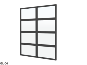 Aluminium glaswand 1785 x 2240 mm - Afbeelding 3