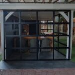 Aluminium glaswand 3285 x 2240 mm