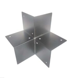 Houtverbinding driewegbalken 110-135 mm