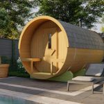 Saunabarrel Thermowood Ø205x250/300 cm