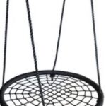 Nestschommel zwart 95 cm