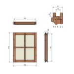 Steellook Vastraam 592x762 mm - Afbeelding 3