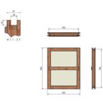 Steellook Vastraam 592x762 mm - Afbeelding 4
