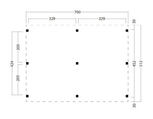 Kapschuur Billund XXL basis ** - Afbeelding 2