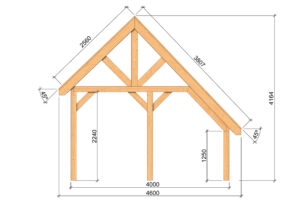 Kapschuur Billund XL basis - Afbeelding 3