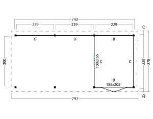 Plat dak Odense XL Type  7 - Afbeelding 2