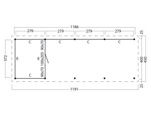 Plat dak Odense XXL Type  8 - Afbeelding 2