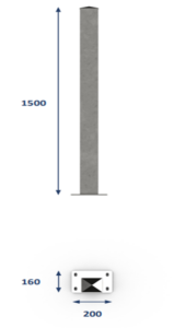 Schuifpoort voor oprit 400x150 cm - Afbeelding 3