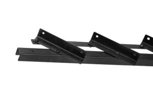 Flex Fence Zwart 220 cm Zelfbouwpakket - Afbeelding 3