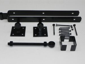Set voor Engelse poort zwart - Afbeelding 2