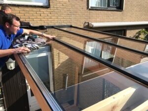 Glas Dakpakket Muuraanbouw RAL - Afbeelding 2