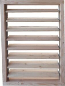 Shutter Elegance Zwart 220 cm Zelfbouwpakket - Afbeelding 4