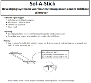 Sol-A-Stick bevestigingssysteem 100 st. - Afbeelding 3