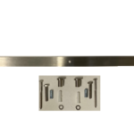 Verlengrail 900mm RVS