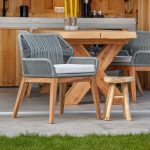 Teak stoel Granada (2 st.)
