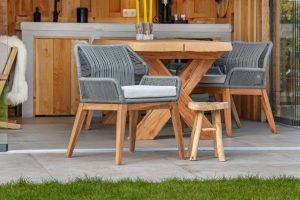 Teak stoel Granada (2 st.)