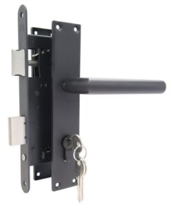 Cilinderslot Zwart met schild