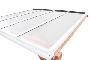 Polycarbonaat Dakpakket Muuraanbouw RAL - Afbeelding 3