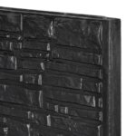 Motiefplaat Rustico antraciet gecoat (breed)