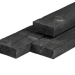 Ligger 5x15 cm Zwart Douglas