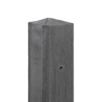 Tussen-Betonpaal 280 cm antraciet vlak