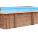 Luxe houten zwembad Playa Porto Marie 727x396x138 cm