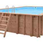 Luxe houten zwembad Playa Forti 834x492x138 cm