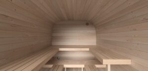 CUBE sauna 280cm - Rovaniemi - Afbeelding 8