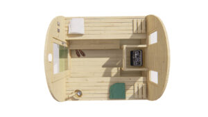 POD sauna 260cm -  Tolva - Afbeelding 6