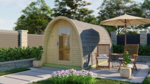 POD sauna 400cm -  Tolva