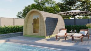 POD sauna 480cm -  Tolva