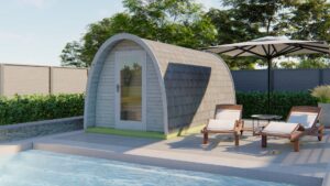 POD sauna 480cm -  Tolva - Afbeelding 7