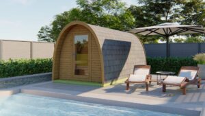 POD sauna 480cm -  Tolva - Afbeelding 10