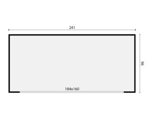Containerberging Durbin 214x95x170cm - Afbeelding 2