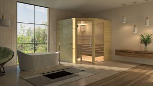 Binnensauna Alaska corner - Afbeelding 3
