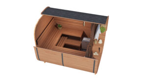 CUBE sauna 280cm - Rovaniemi - Afbeelding 11