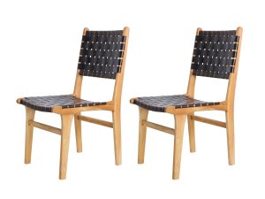 Teak tuinstoelen Bantam (2 st.)