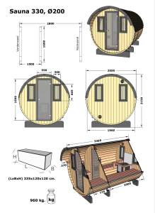 Barrelsauna 3.3 - Afbeelding 4