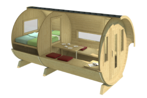 Camping Barrel 446 Deluxe - Afbeelding 2