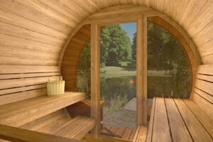 Barrelsauna 2.8 DELUXE - Afbeelding 3