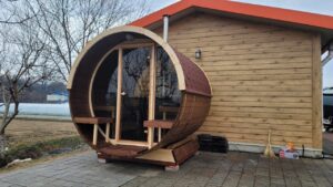 Barrelsauna 2.8 DELUXE - Afbeelding 5