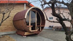 Barrelsauna 2.8 DELUXE - Afbeelding 6