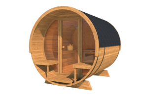 Barrelsauna 2.8 DELUXE - Afbeelding 2