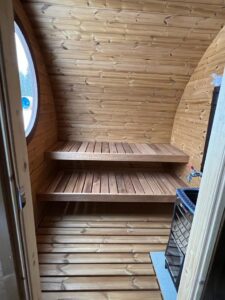 Barrelsauna Ovaal 1.95 - Afbeelding 4