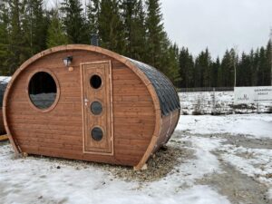 Barrelsauna Ovaal 1.95 - Afbeelding 2